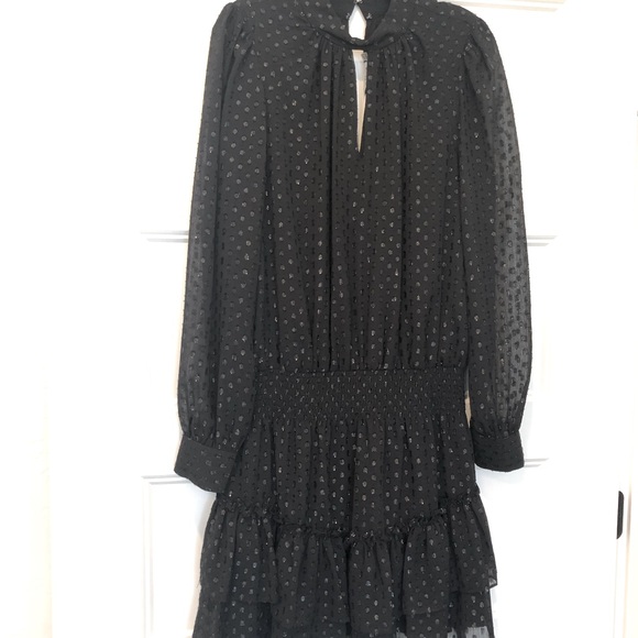 Ramy Brook Sashah Black Metallic Dress size Large - Picture 3 of 12